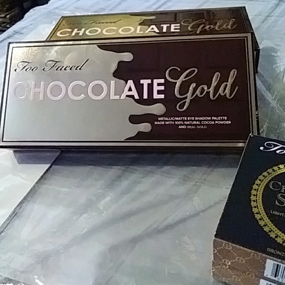 Chocolate gold palette